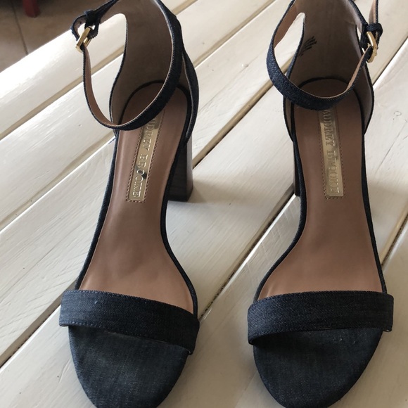 Denim blue heels - Picture 2 of 5